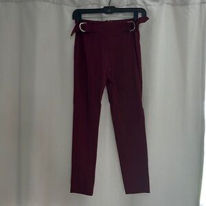 Forever 21 Deep Red Trousers